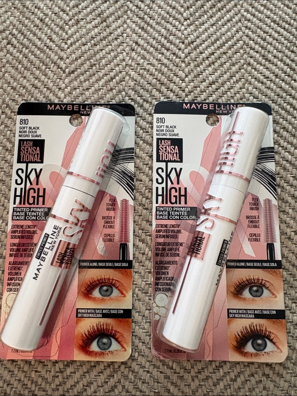 Maybelline Lash Sensational Sky High Tinted Primer Mascara - Soft Black (2 Pack)